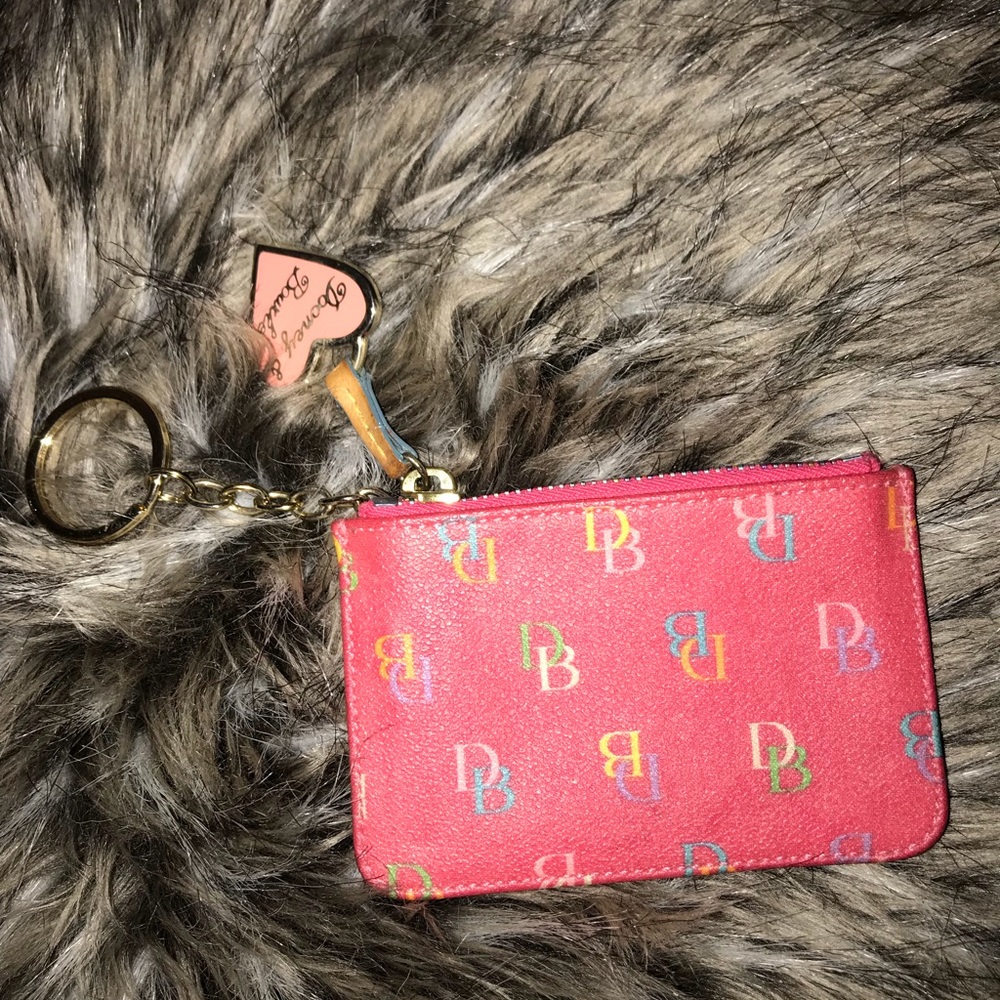 Pink money keychain💗